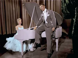 Playing Piano Prints: MOTHER WORE TIGHTS, Betty Grable