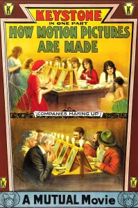 November Prints: HOW MOTION PICTURES ARE MADE, poster art, 1914