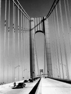 Motorcade Prints: The motorcade officially opening the Verrazano-Narrows Bridge