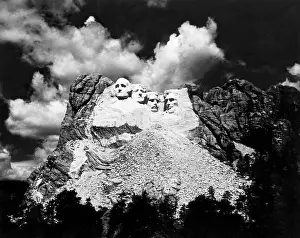 Cloud Prints: Mount Rushmore, near Keystone, South Dakota