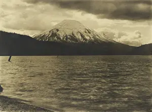 Mountain Prints: Mount St. Helens from Spirit Lake in 1907