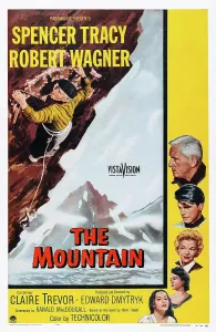 Wagner Prints: THE MOUNTAIN, US poster art, from top right: Spencer Tracy