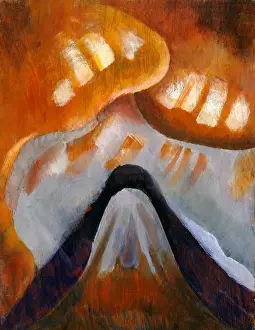 Mountain Prints: MOUNTAIN AND SKY, by Arthur Dove