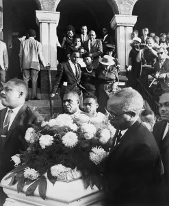 Alabama Prints: Mourning family of one of the four African American girls killed in the 16th Street Baptist Church bombing on September