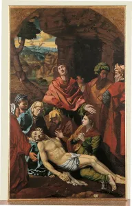 Cave Prints: Mourning Jesus, by Monogrammista F
