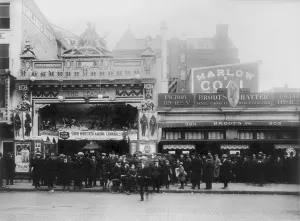 Travelogue Prints: Movie theaters, Lust's Leader Theater