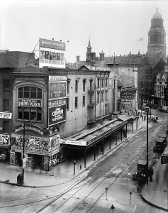 1917 Movies Prints: Movie Theaters, the Theatre Royale (left)