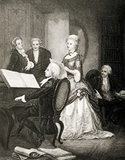 Wolfgang Amadeus 1756 1791 Prints: MOZART, Wolfgang Amadeus (1756-1791); CAVALIERI