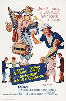 Wilson Prints: MR. HOBBS TAKES A VACATION, US poster art