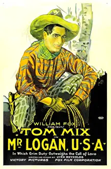 Rope Prints: MR. LOGAN, U.S.A. Tom Mix, 1919