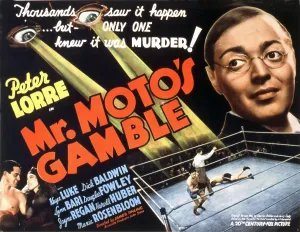 Images Dated 19th December 2007: MR. MOTO'S GAMBLE, Peter Lorre