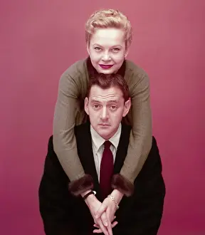 : MR. PEEPERS, (aka MISTER PEEPERS), from top: Georgann Johnson, Tony Randall, 1952-1955