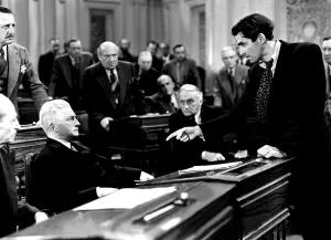 Finger Pointing Prints: MR. SMITH GOES TO WASHINGTON, Claude Rains, James Stewart, 1939, Senate debate