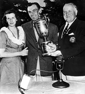 Golf Prints: Mrs. Ben Hogan, Ben Hogan, Pres