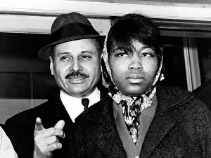 Lawyer Prints: Mrs. Betty Little Shabazz (right)