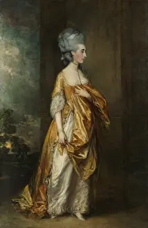 Beads Prints: MRS. GRACE DALRYMPLE ELLIOTT, by Thomas Gainsborough