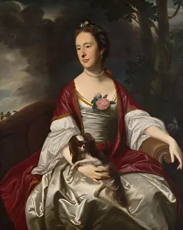 Braids Prints: MRS. JERATHMAEL BOWERS, by John Singleton Copley