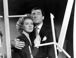 Necktie Prints: MRS. MINIVER, Greer Garson, Walter Pidgeon, 1942