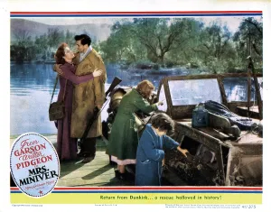 Christopher Prints: MRS. MINIVER, from left, Greer Garson