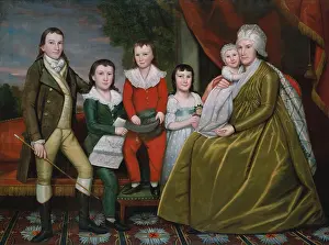 Sofa Prints: MRS. NOAH SMITH AND HER CHILDREN
