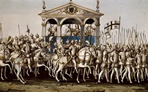 Courtier Prints: Ms Y 28. 'Relation de l'entree de Henri II