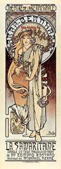 Bernhardt Prints: MUCHA, Alphonse Maria (1860-1939). La Samaritaine. 1897