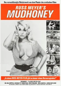 MUDHONEY, German poster, Lorna Maitland, 1965