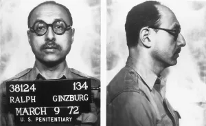 Convict Prints: Mugshots of publisher Ralph Ginzburg taken upon his imprisonment in Lewisburg Penitentiary