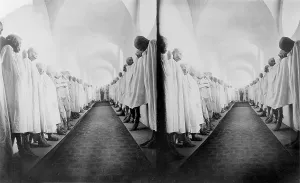 2008 Prints: Mummies in Guanajuato, Mexico, stereo photograph of a Mexican tomb, 1907
