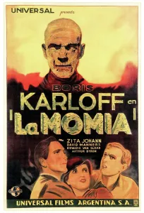 Boris Prints: THE MUMMY (aka LA MOMIA), top: Boris Karloff