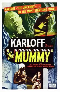 Noble Prints: THE MUMMY, top left: Boris Karloff; top right: Noble Johnson; on bottom