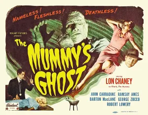 1944 Movies Prints: THE MUMMY'S GHOST, top from left: Lon Chaney Jr