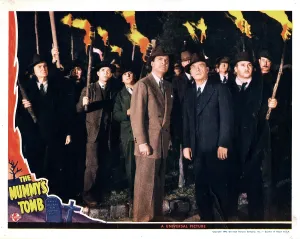 Crowd Prints: THE MUMMY'S TOMB, center, John Hubbard, 1942
