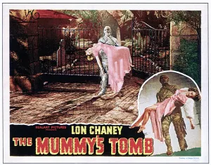 Horror Movies Prints: THE MUMMY'S TOMB, Elyse Knox, Lon Chaney Jr. 1942