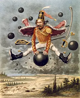 Shot Prints: Munchhausen, Baron (1720-1797)