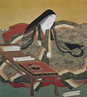Courtier Prints: MURASAKI SHIKIBU (c. 978 - c.1014)