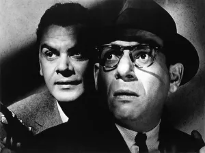 Pine Prints: MURDER BY CONTRACT, from left: Phillip Pine, Herschel Bernardi, 1958