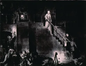 Espionage Prints: MURDER OF EDITH CAVELL by George Bellows