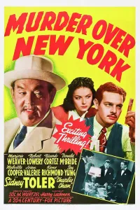 Ricardo Prints: MURDER OVER NEW YORK, top from left: Sidney Toler