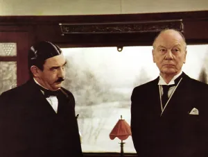 October Prints: MURDER ON THE ORIENT EXPRESS, Albert Finney, John Gielgud, 1974