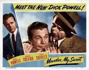 April Prints: MURDER MY SWEET, Dick Powell, Mike Mazurki, 1944