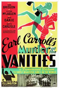 Duke Prints: MURDER AT THE VANITIES, US poster art