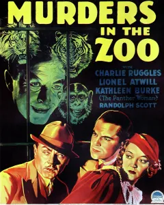 Lionel Prints: MURDERS IN THE ZOO, top left: Lionel Atwill
