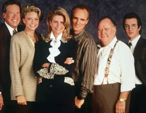 Candice Prints: MURPHY BROWN, from left: Charles Kimbrough