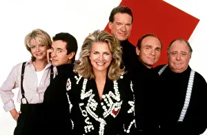 Candice Prints: MURPHY BROWN, from left, Faith Ford