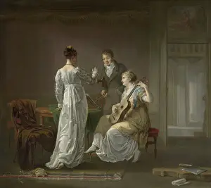 Beads Prints: The Music Lesson, by Louis Moritz