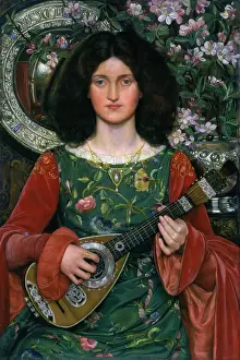 Silver Prints: Musica (Melody), 1897, by Kate Elizabeth Bunce