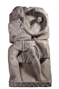 Iberian Prints: Musician. 3rd-2nd c. BC. Iberian art