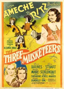 Pauline Prints: THE THREE MUSKETEERS, top from left: The Ritz Brothers