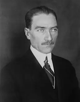 Postcard Prints: Mustafa Kemal Ataturk, ca, 1920s